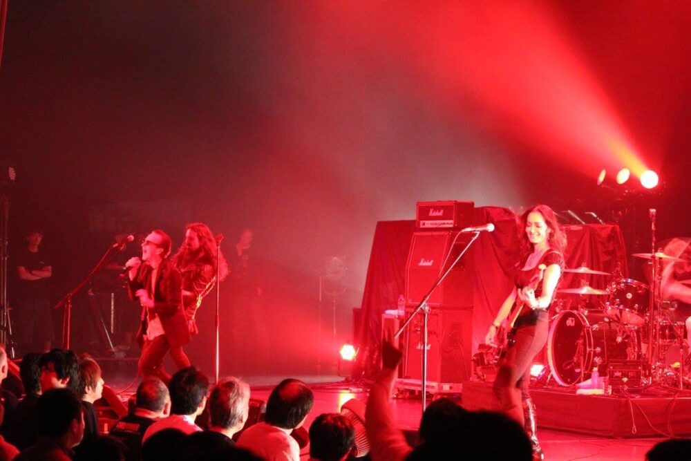 Graham Bonnet Band onstage in Tokyo, June 2015. Photo: Stefan Nilsson