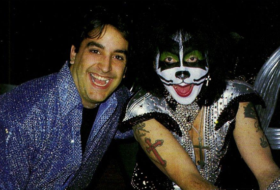 Ed Kanon and Peter Criss
