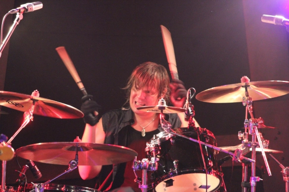 Pontus Engborg onstage in Tokyo. Photo: Stefan Nilsson