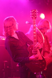 Christian Livingstone of The Datsuns in Tokyo. Photo: Stefan Nilsson