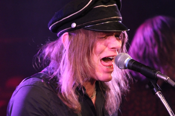 Nicke Andersson of Imperial State Electric onstage in Tokyo. Photo: Stefan Nilsson