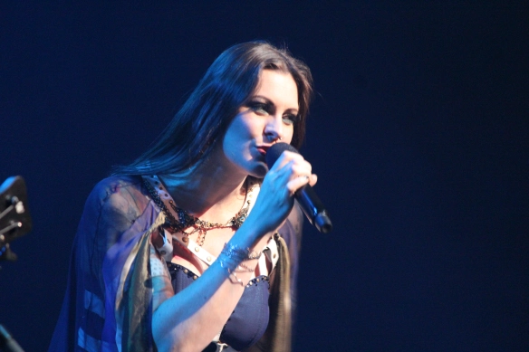 Floor Jansen of Nightwish onstage in Tokyo. Photo: Stefan Nilsson