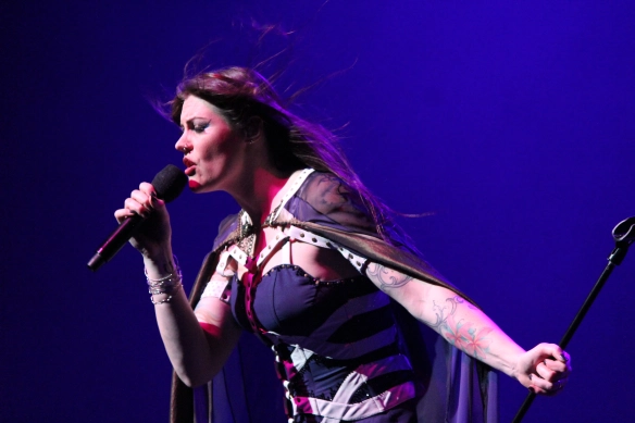 Floor Jansen of Nightwish in Tokyo. Photo: Stefan Nilsson