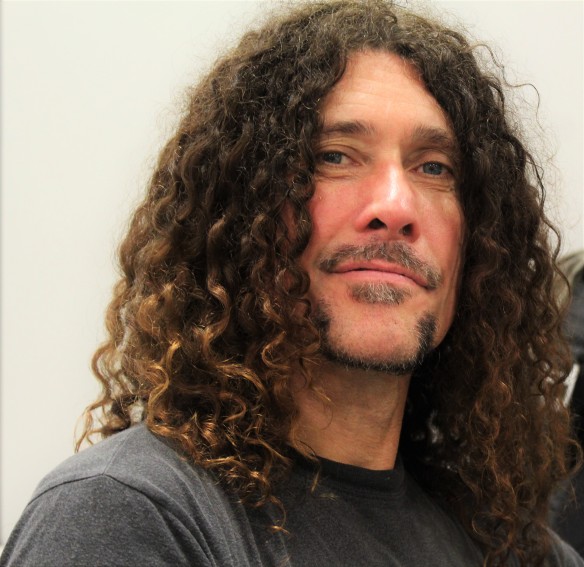 Mats Levén of Candlemass backstage in Japan. Photo: Stefan Nilsson