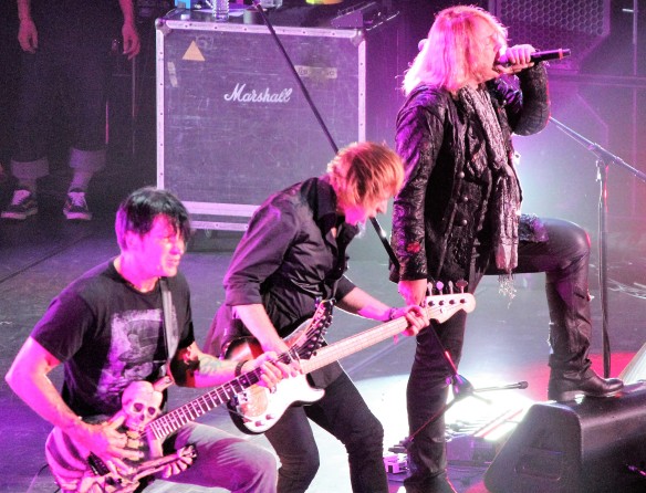 Dokken on stage at Loud Park. Photo: Stefan Nilsson