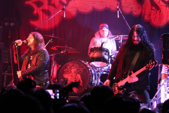 Spiritual Beggars on stage in Tokyo on 24th Oct 2016. Photo: Stefan Nilsson