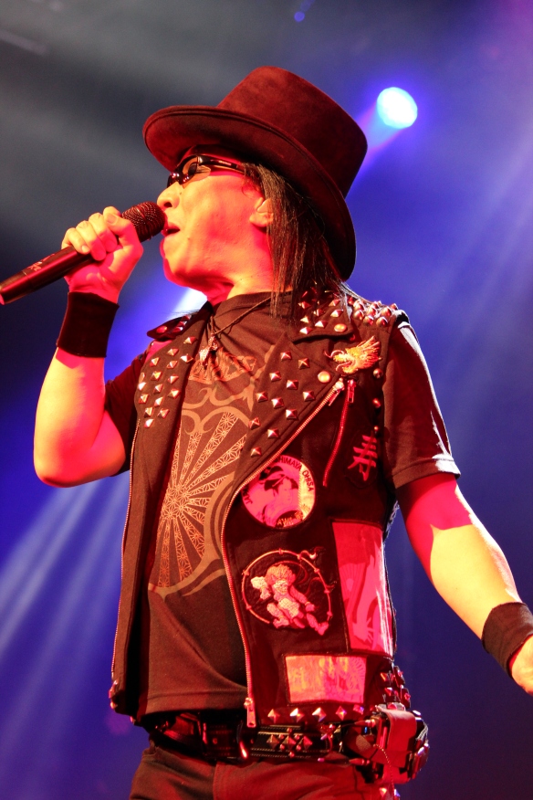 Minoru Niihara of Loudness. Photo: Stefan Nilsson