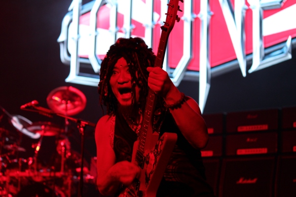 Akira Takasaki of Loudness. Photo: Stefan Nilsson