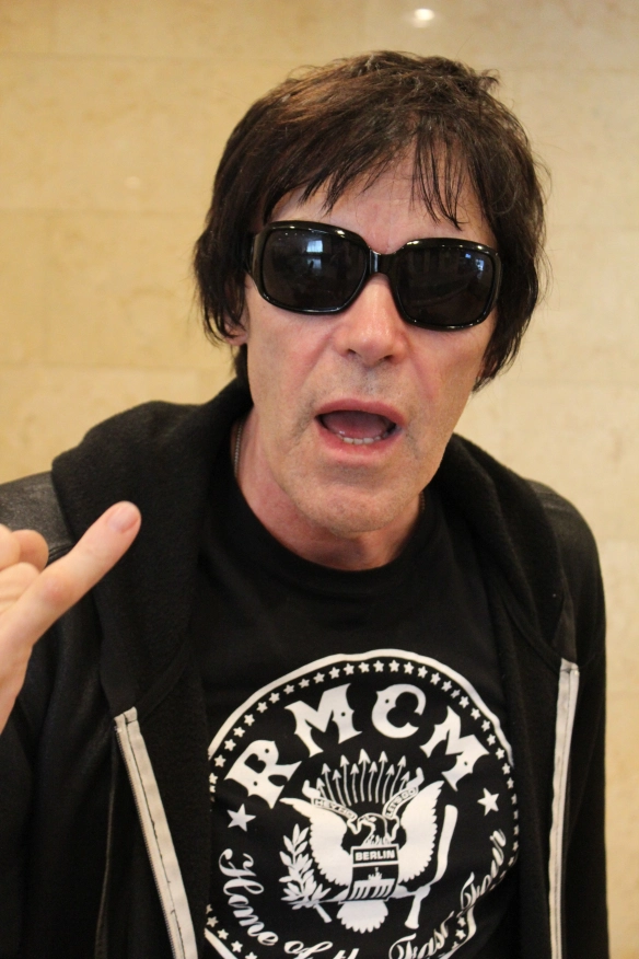 Richie Ramone in Tokyo, May 2016. Photo: Stefan Nilsson