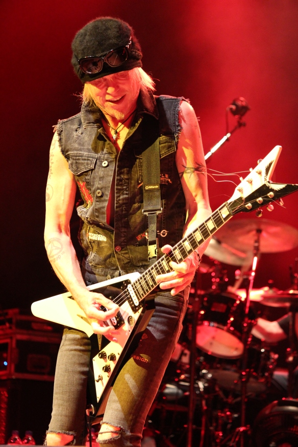 Michael Schenker on stage in Tokyo. Photo: Stefan Nilsson