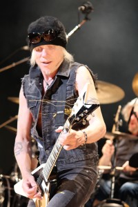 Michael Schenker on stage in Tokyo. Photo: Stefan Nilsson