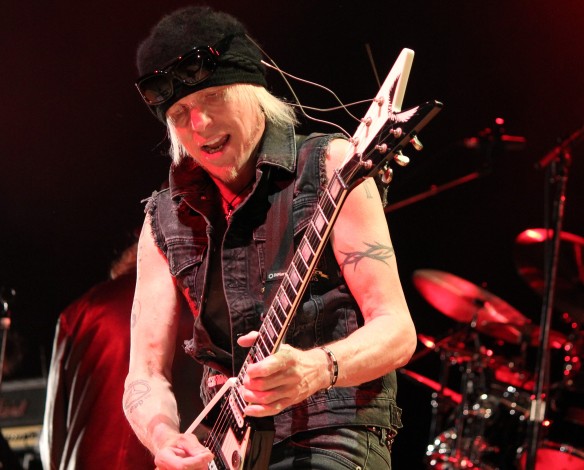 Michael Schenker on stage in Tokyo. Photo: Stefan Nilsson