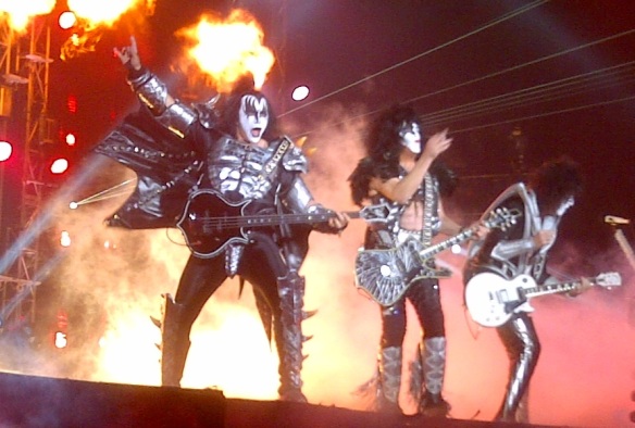 KISS on stage at Tokyo Dome in 2015. Photo: Stefan Nilsson