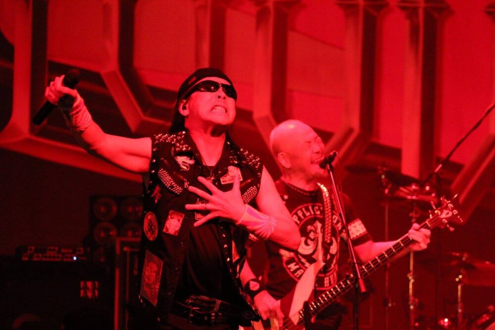 Loudness onstage in Roppongi. Photo: Stefan Nilsson