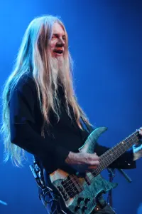 Marco Hietala of Nightwish onstage in Tokyo. Photo: Stefan Nilsson