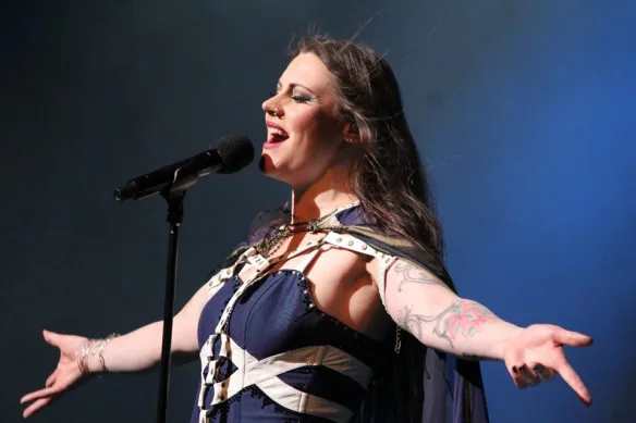 Floor Jansen of Nightwish. Photo: Stefan Nilsson