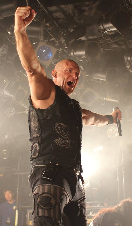 Ralf Scheepers of Primal Fear, Tokyo, Japan. Photo: Stefan Nilsson