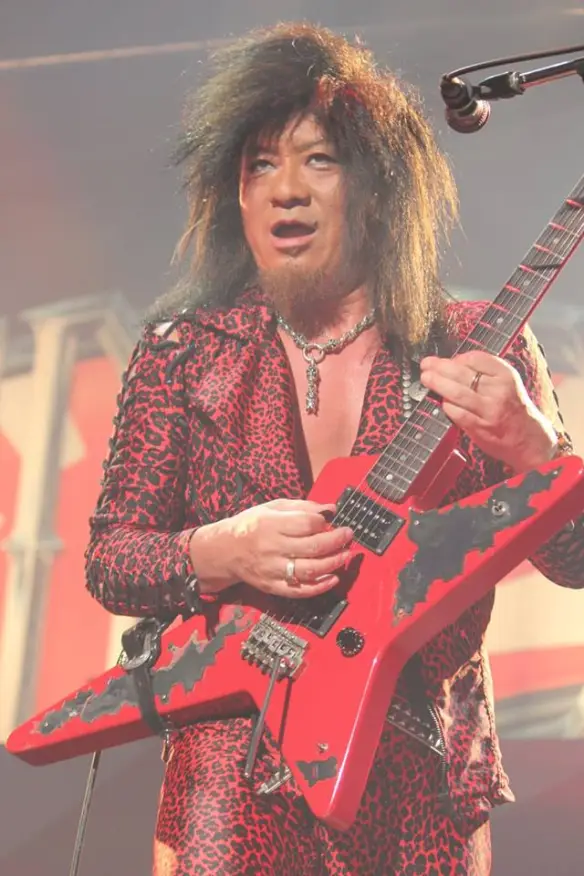 Akira Takasaki of Loudness Photo: Stefan Nilsson